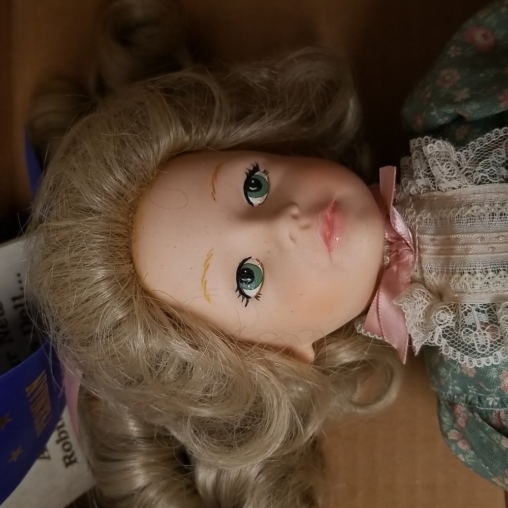 1988 VINTAGE DOLL, "Rose" from the Alcott Collection by Robin Woods EUC